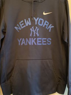 Nike New York Yankees Navy Dri-Fit Therma Pullover Hoodie Men's Medium