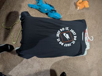 Nike Just Do It Graphic T-Shirts puma hoodies Cleveland hoodie chaps and champion sweatshirt
