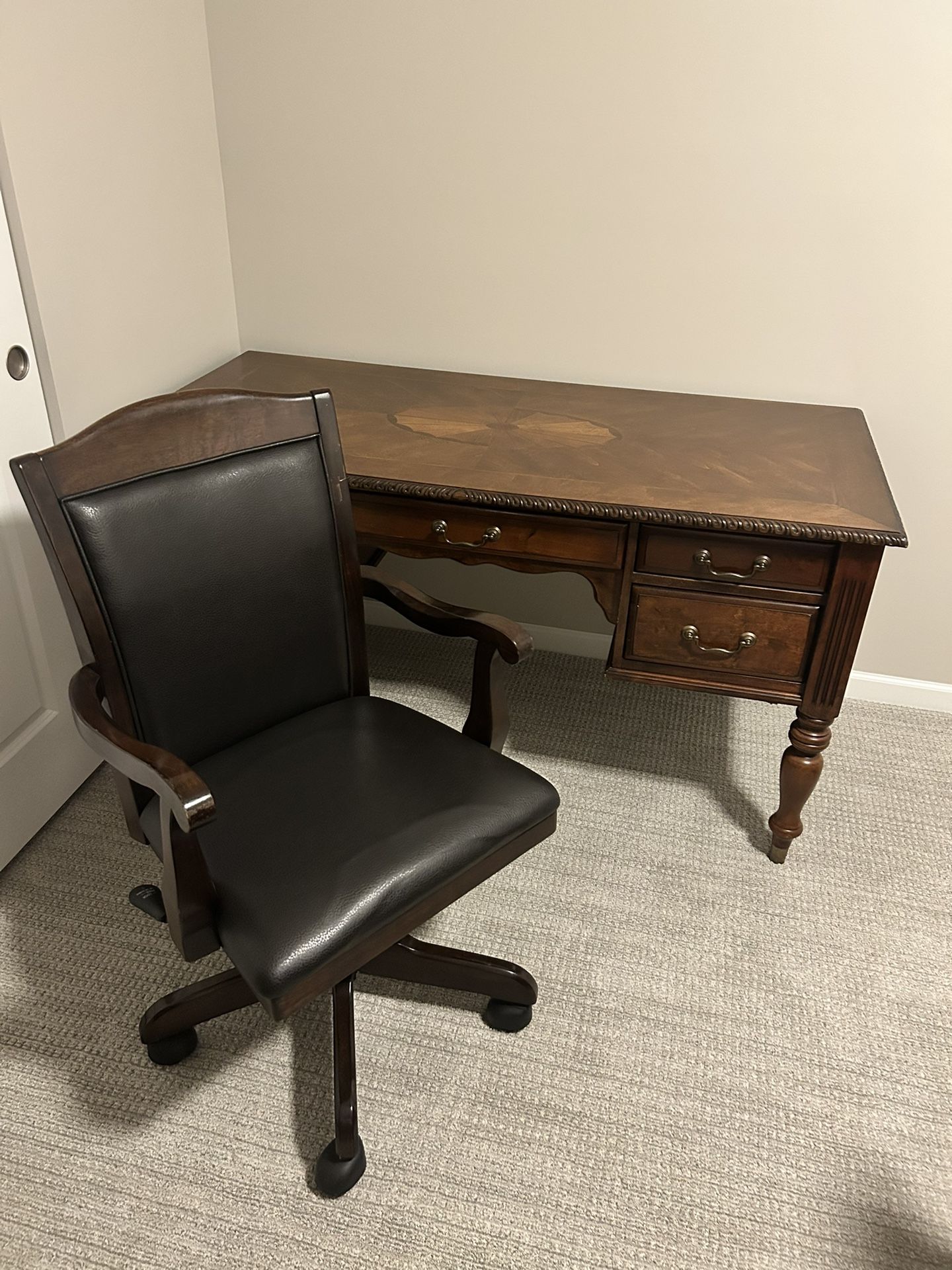 Leather Desk Chair