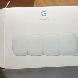Google Nest WiFi Pro 6E 
