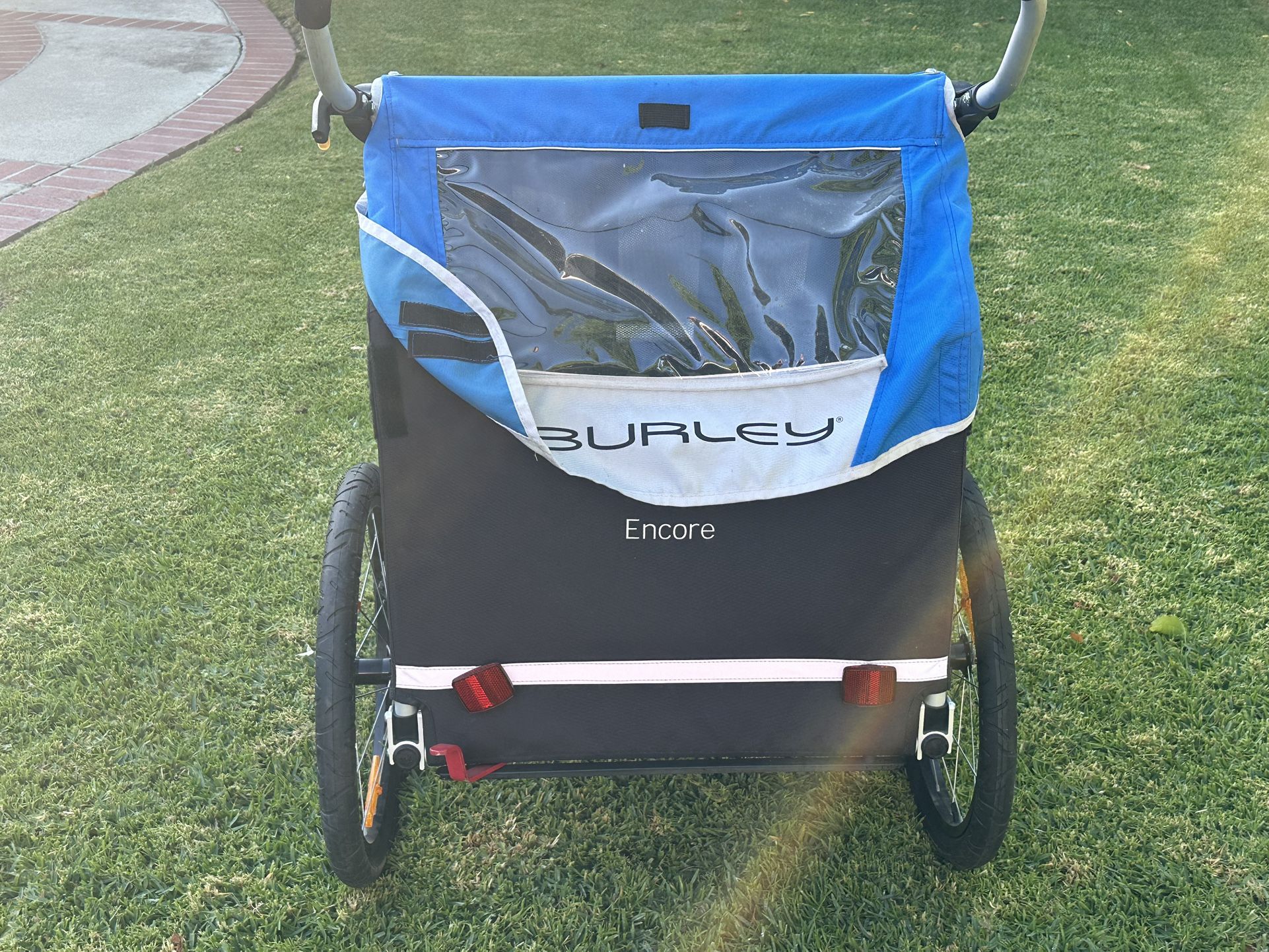 Burley Encore Bike Trailer with Stroller wheels