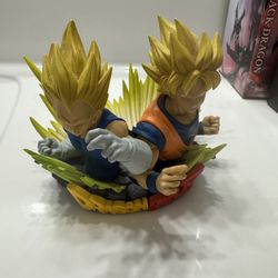 Goku And Vegeta Statue 