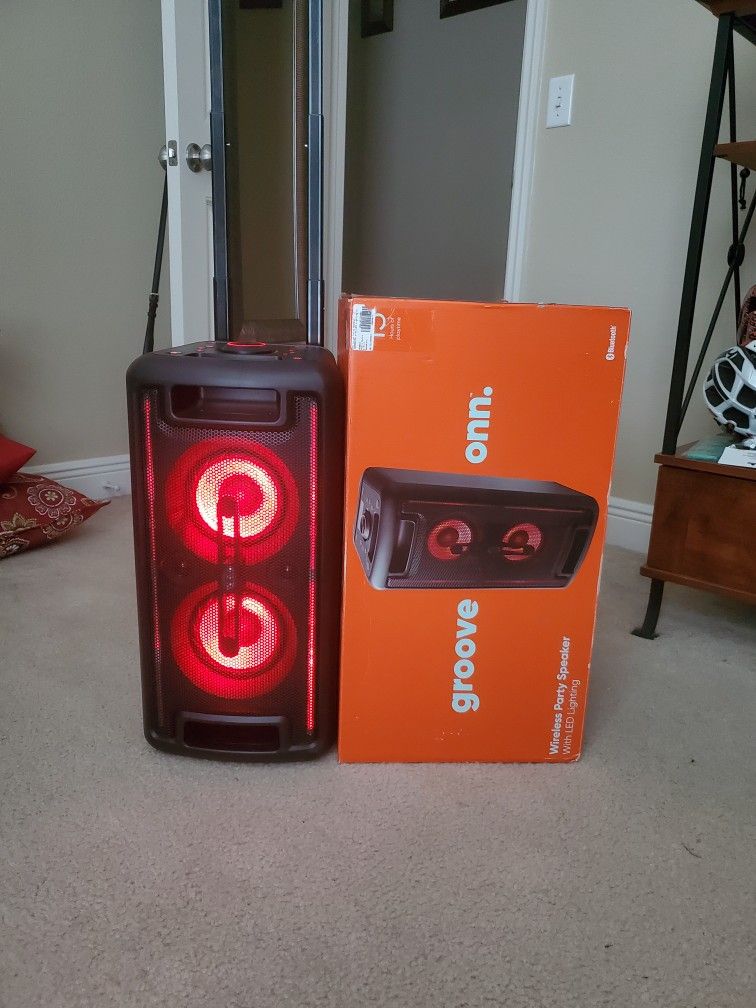 Large Onn Party Box Bluetooth Speaker 