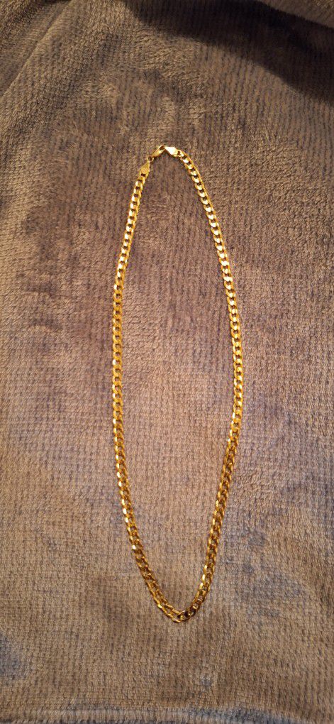 10k Gold Necklace Chain New 