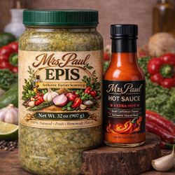 Mrs Paul Combo – Epis + Hot Sauce 🔥🌿 