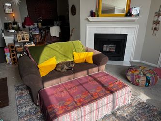 Brown Sofa Set