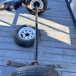 Axle And Wheel