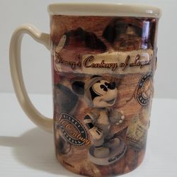 Walt Disney's Coffee Mug Century Of Legends Mickey Mouse Sports Golf Baseball .
Disney