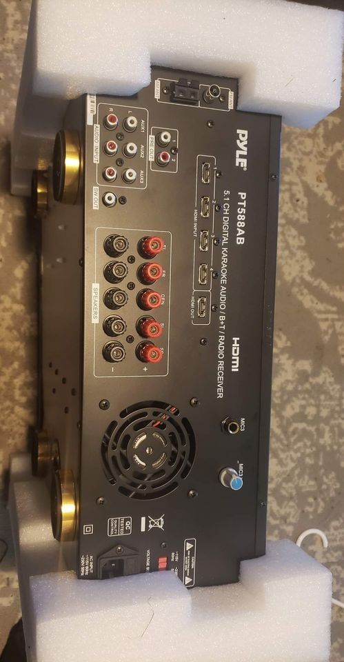 PYLE PT588AB 5.1 Channel Bluetooth Amplifier