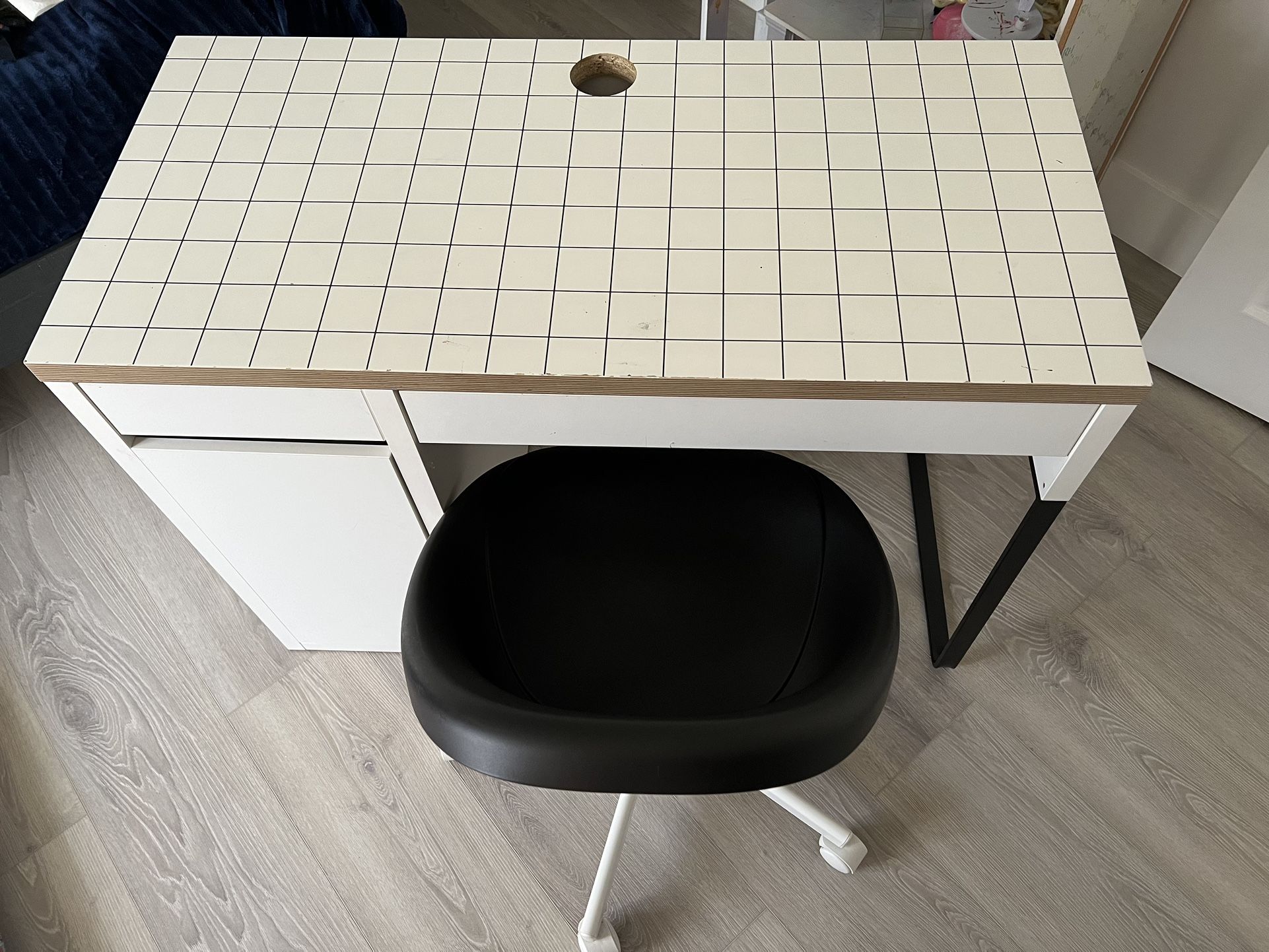 Desk with chair IKEA 