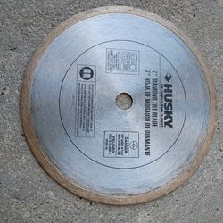 Diamond tile blade