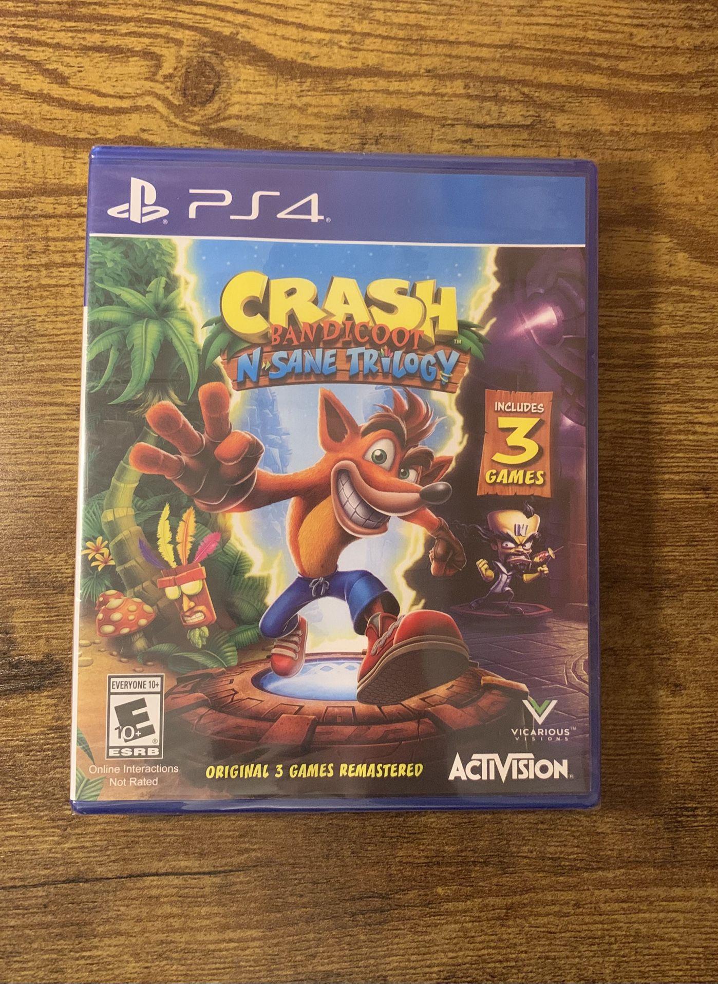 Crash Bandicoot Nsane Trilogy PS4