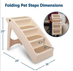 Folding Pet Steps 4-Step Stair