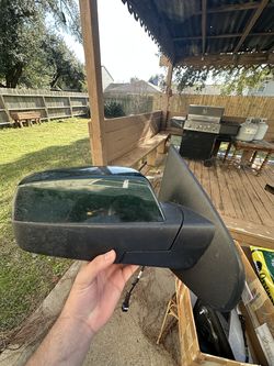 OEM side mirrors for a 2015 Chevy Silverado
