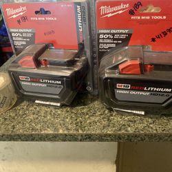 Milwaukee batterie18 V 12.0 Each 