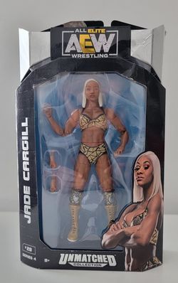 AEW Jade Cargil #28 Jazwares Series 4 Unmatched Action Figure 
