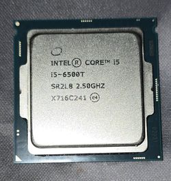 Intel i5 6th gen CPU