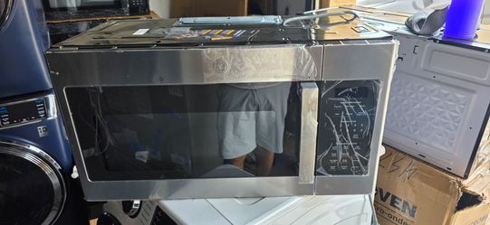 NEW GE 30 IN MICROWAVE OVER THE RANGE STAINLESS STEEL