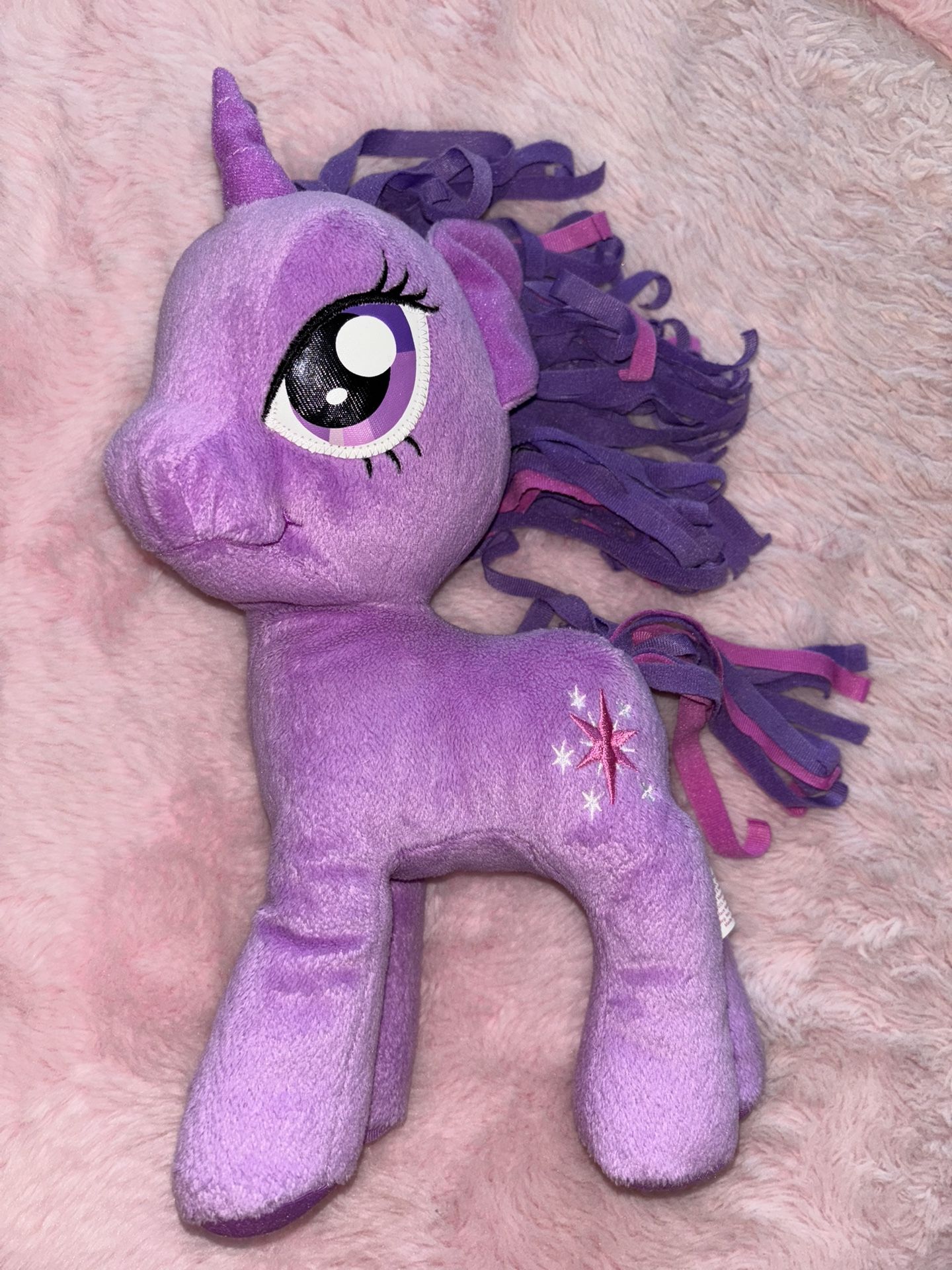My Little Pony Purple TWILIGHT SPARKLE UNICORN 12" Plush Stuffed Animal Toy