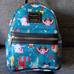 Disney Parks Chibi Loungefly Mini Backpack ( Brand New )