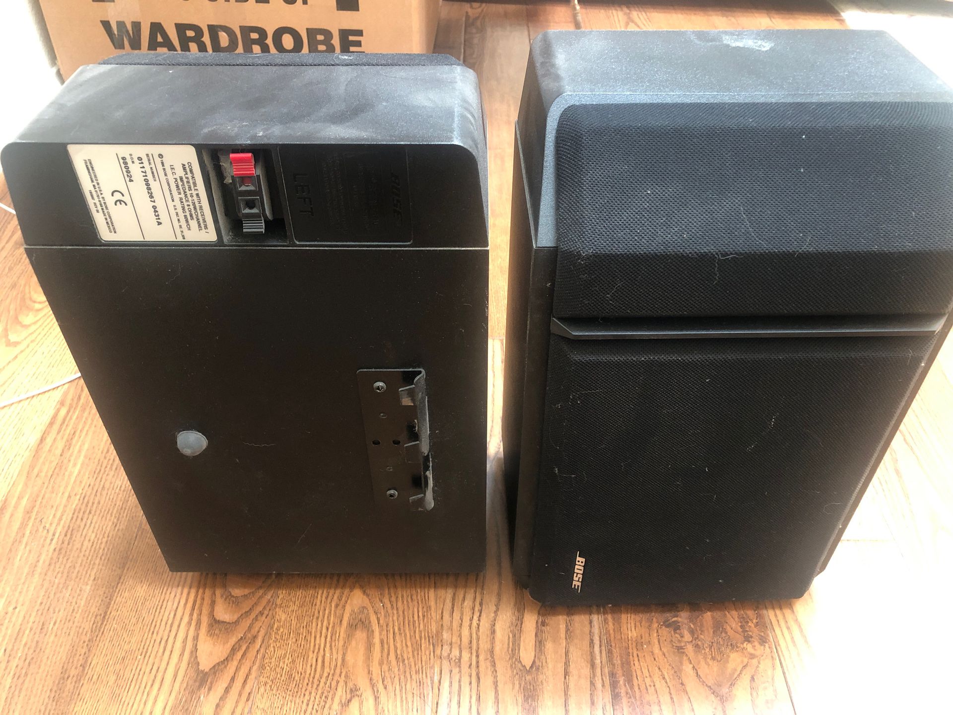 Bose series 201 speakers