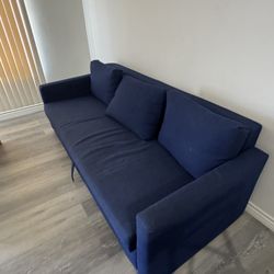 Futon Blue Couch