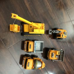 Construction Vehicles Toy Set