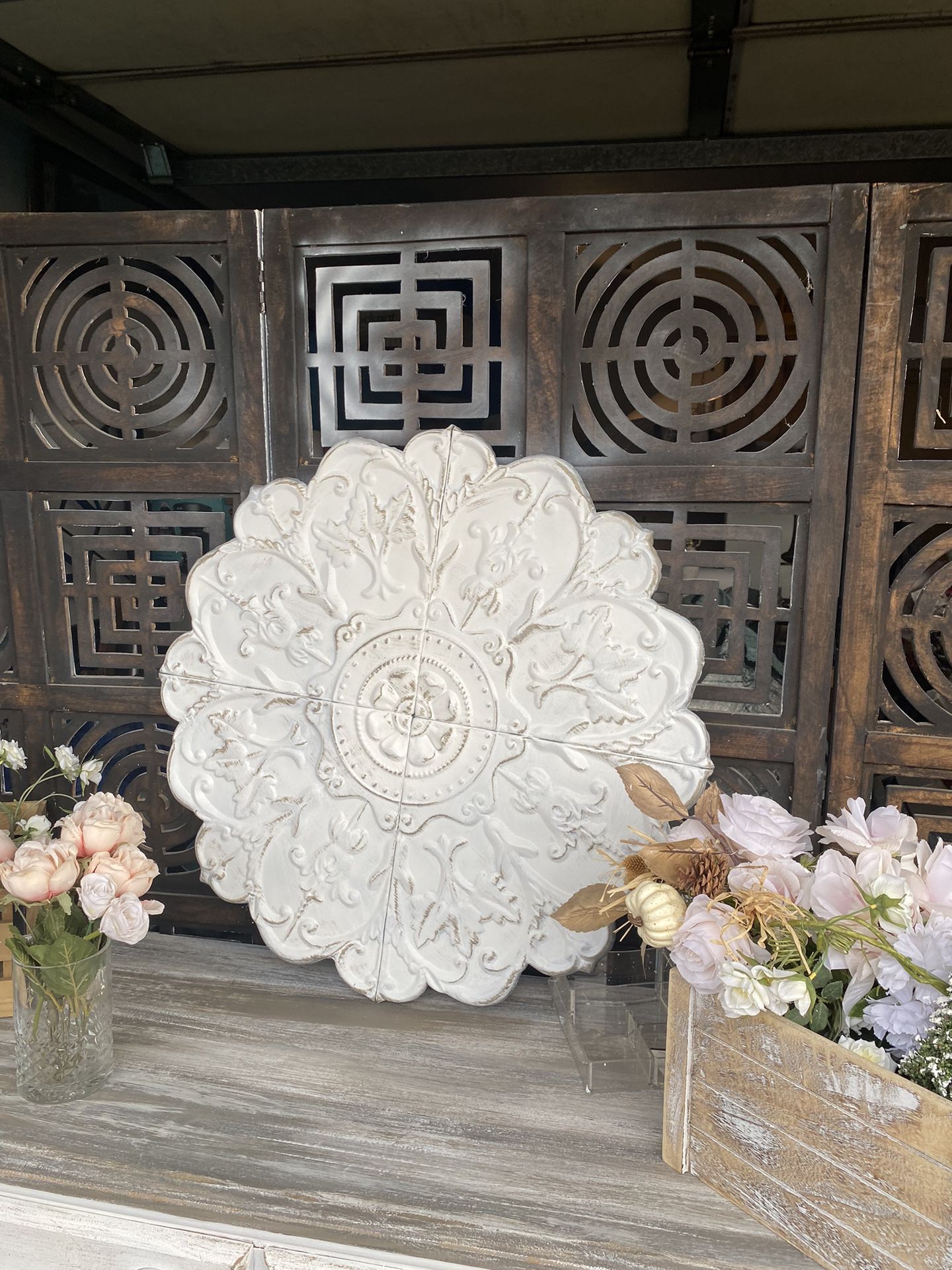 Beautiful Metal. Decor Piece From Hobby Lobby