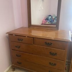 1955 Dresser With mirror