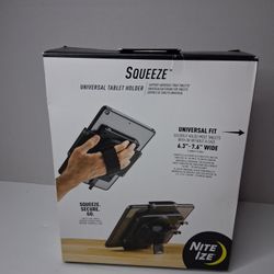 Nite Ize Squeeze Universal Tablet Holder, Tablet Stand and Lanyard Fits iPad/Galaxy Tab/Surface Pro new selling for only $40