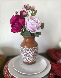 12 vase jarritas de cielito lindo(FLOR NO INCLUYE)