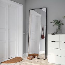 IKEA HOVET Large Full-Length Mirror – Black – 77" Tall