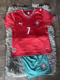 Portugal Ronaldo Kids Soccer Jersey (2026)