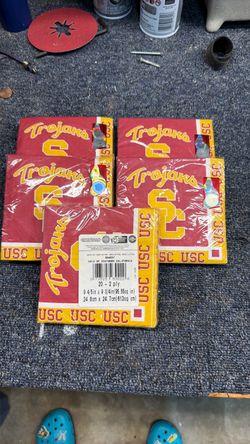 USC Trojan Lunch Napkins 20ct … 5pks