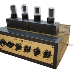 Vintage 1950s Grommes 61PG High Fidelity Audio Amplifier & Philmore Crystal Detector