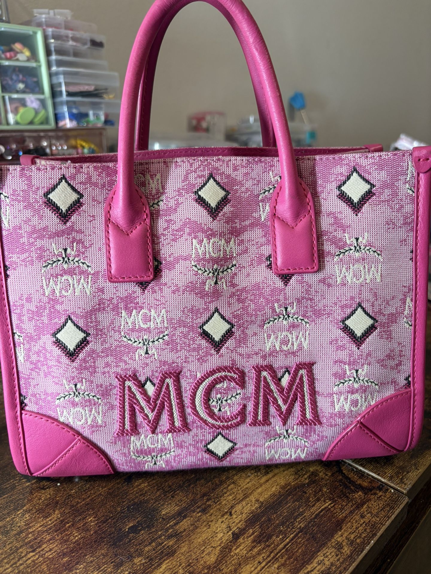 Mcm Pink purse