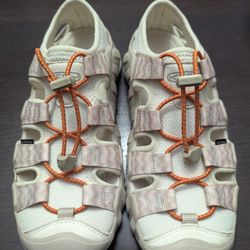 Keen Shoes Women's 10 Beige Hyperport H2 Sandals Hiking Outdoor Comfort