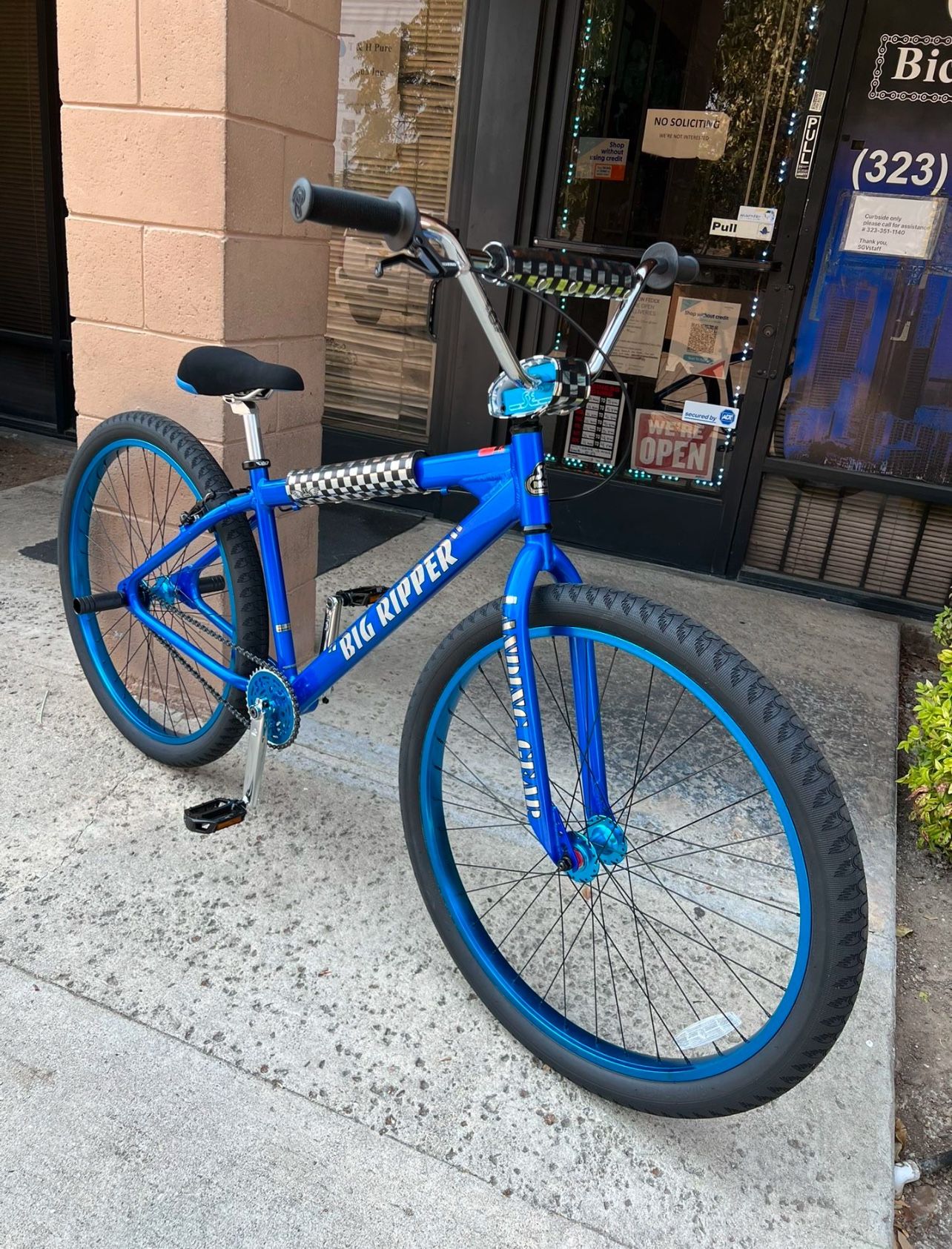 SE Bikes Big Ripper 29 BMX Bike Sapphire Blue