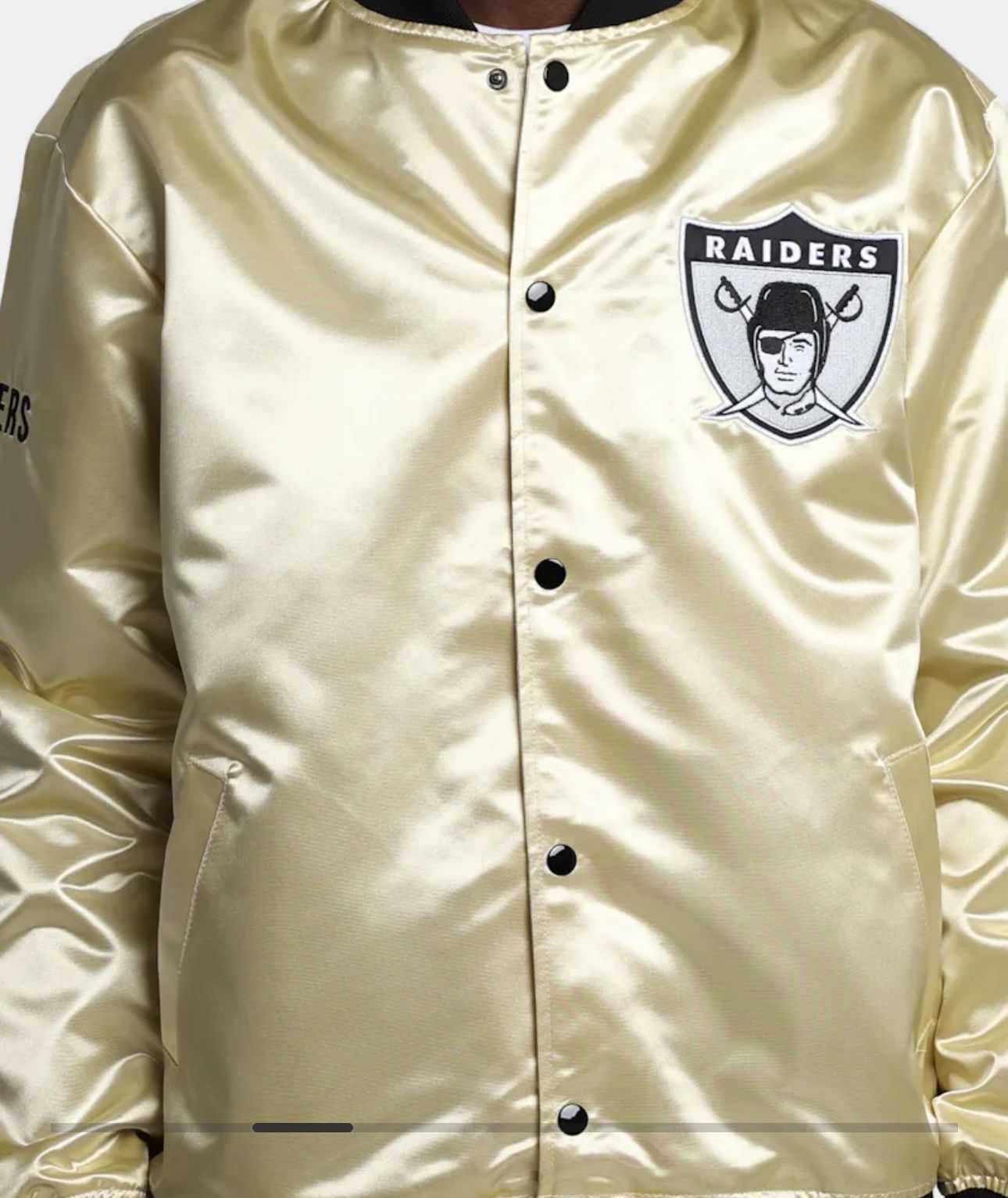 Raiders Gold jacket Men’s Medium