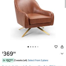 2 PACK Pellebant Swivel Chairs - 1 Perfect, 1 w/ Minor Damage