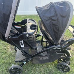 Sit N Stand Double Stroller
