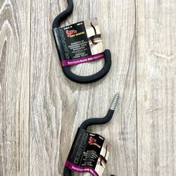 Set Of 2 Screw-In Super Bike Hook Heavy Duty Super Bike Hanger by Crawford SH18 