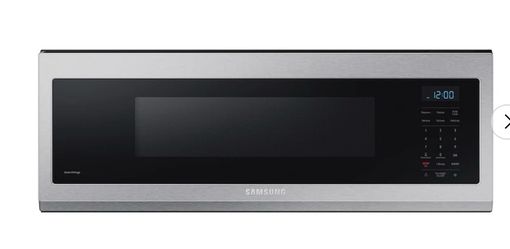 New 1.1 cu. ft. Smart SLIM Over-the-Range Microwave with 400 CFM Hood Ventilation, Wi-Fi & Voice