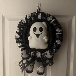 Halloween Baby Ghost Wreath