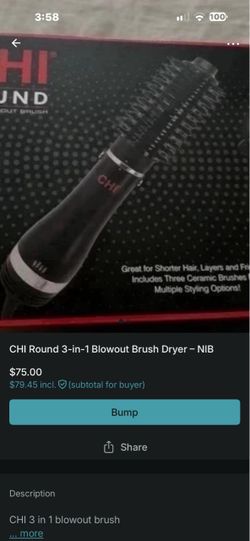 CHI 3 in 1 Blow Out Brush