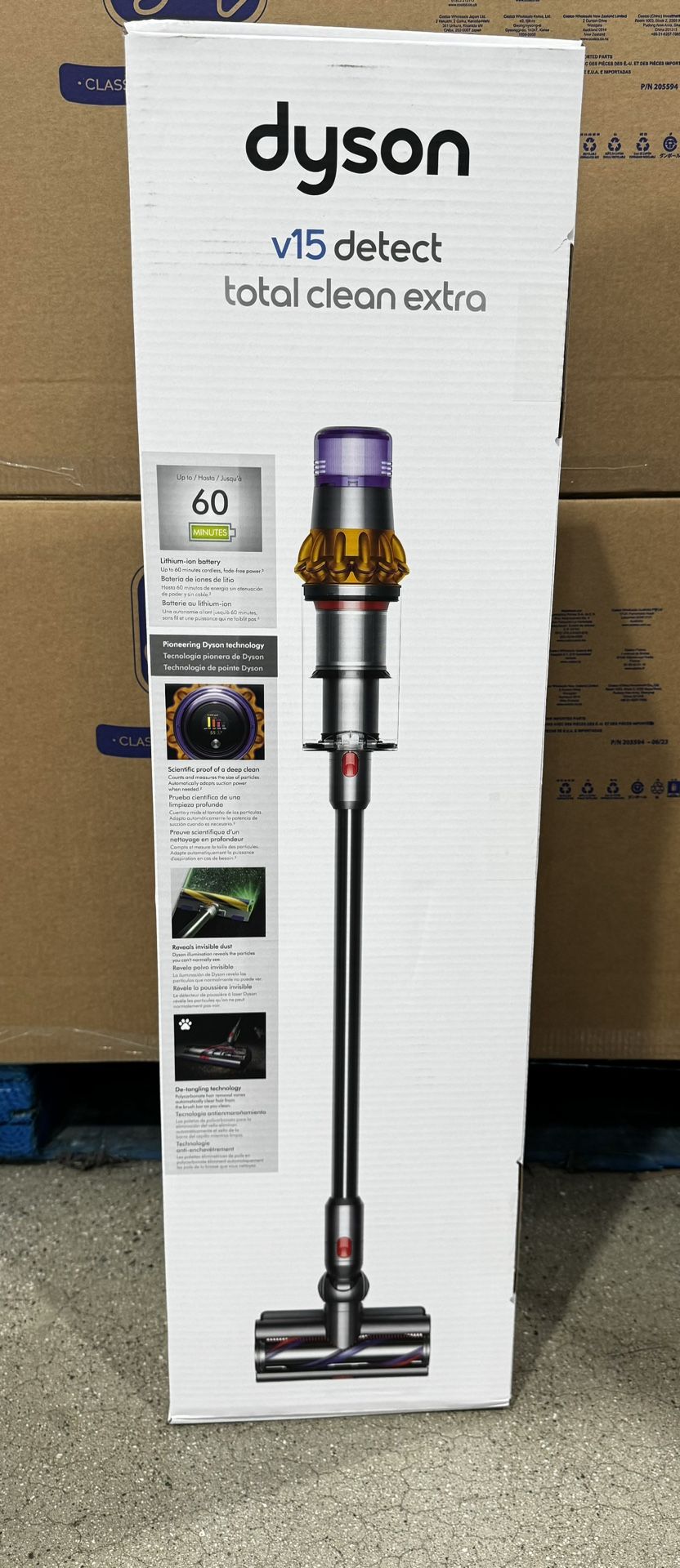 Dyson V15 Detect Total Clean Extra Vacuum