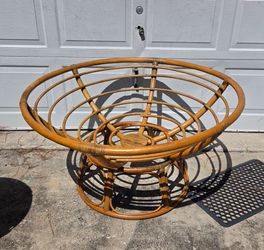 Vintage Papason Chair Made in Phillipines, no Cushion, Cheap
