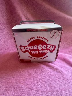 Brand new squeeezy fortune cookie squishy toy