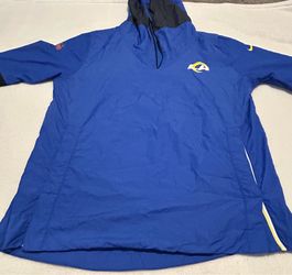 Nike Los Angeles Rams NFL Onfield Apparel Windbreaker Size XL