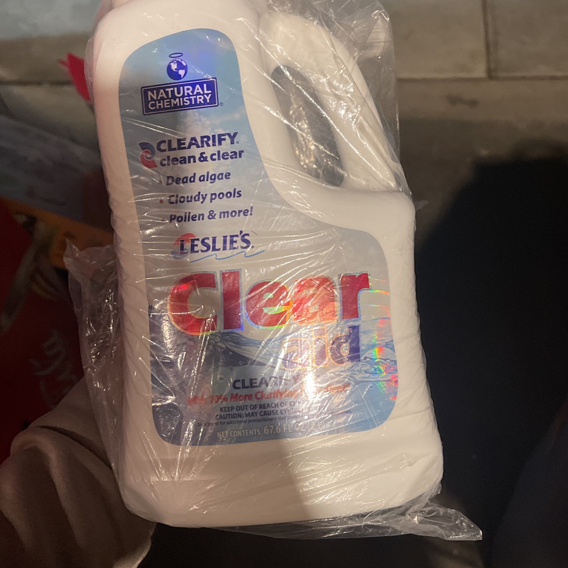  Clear Aid Water Clarifier for Swimming Pools 2 Liter